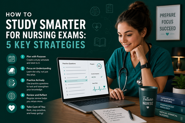 How to Study Smarter for Nursing Exams