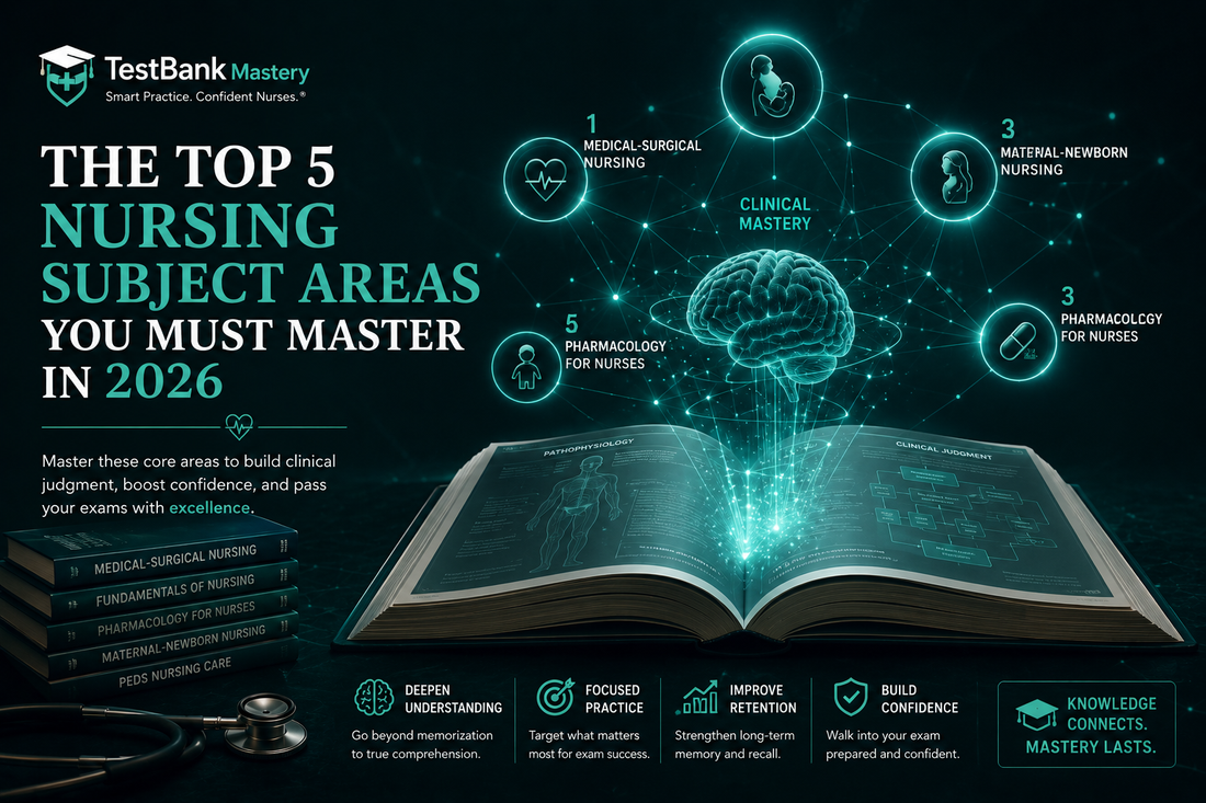 The Top 5 Nursing Subject Areas You Must Master in 2026